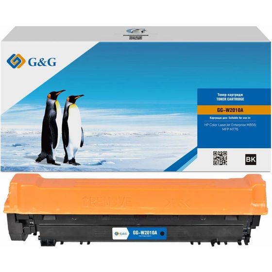 Картридж лазерный G&amp;G GG-W2010A W2010A(659A) черный (16000стр.) для HP CLJ Ent M856/MFP M776