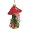 Украшение новогоднее "Гриб", L8 W8 H13 см