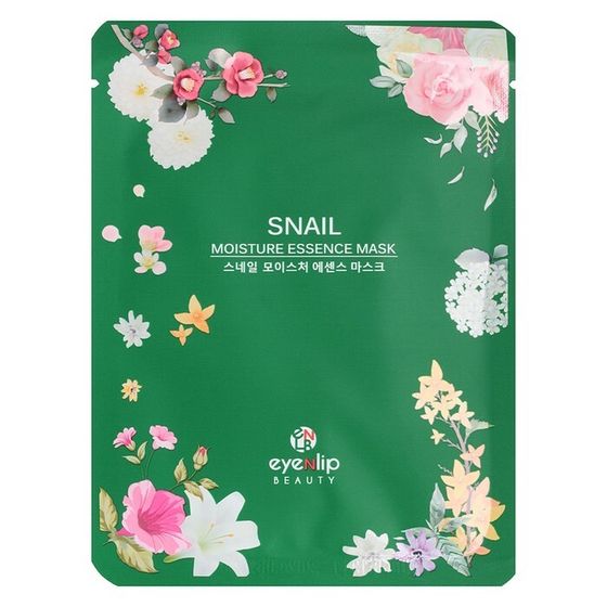 Маска для лица тканевая Eyenlip Moisture Essence Mask Snail, 25 мл