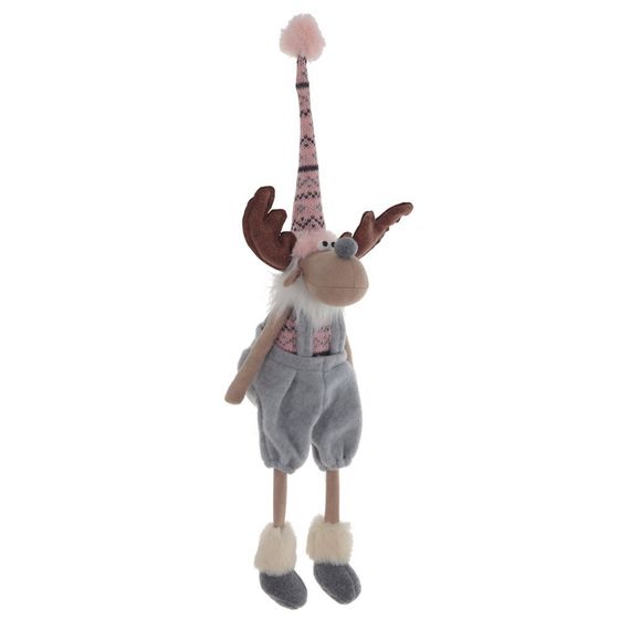 Игрушка набивная &quot;Олень&quot;, L21 W10 H55/20 см, 2в.