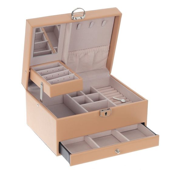 Шкатулка для украшений, Д22,5 Ш17 В12 см