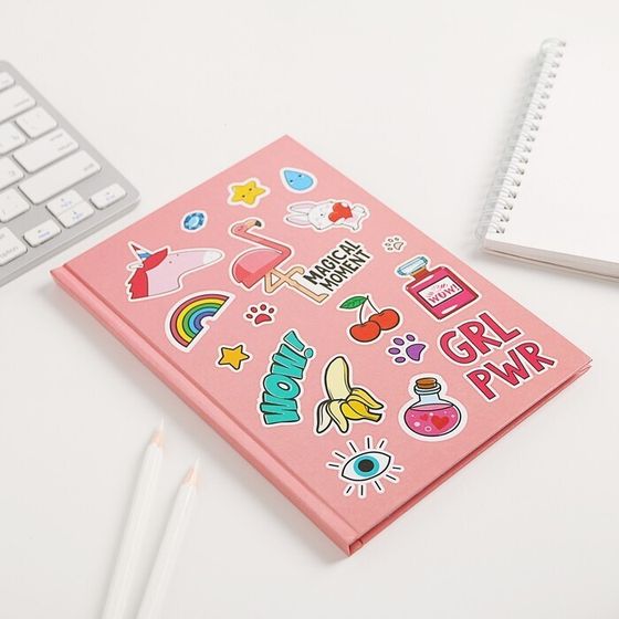 !09 Набор: ежедневник 80 л + ручка GRL RWR