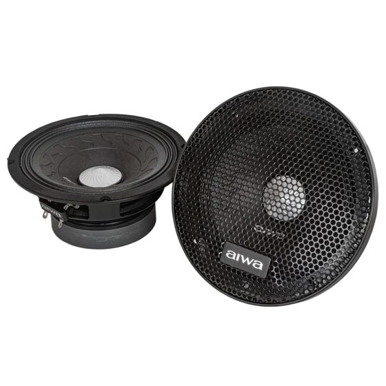 Колонки автомобильные AIWA ASN-6582 1.5&quot;(3.85см) 160Вт 93Дб 4Ом (ком:2кол)