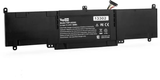 Батарея для ноутбука TopON TOP-AS303 11.31V 4400mAh Li-Ion (103187)