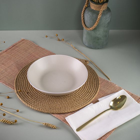 Тарелка суповая SCANDY MILK 20.5см