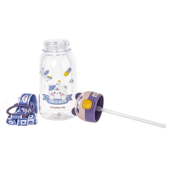 Бутылка, 750 мл, L9 W9 H21 см, дизайн микс