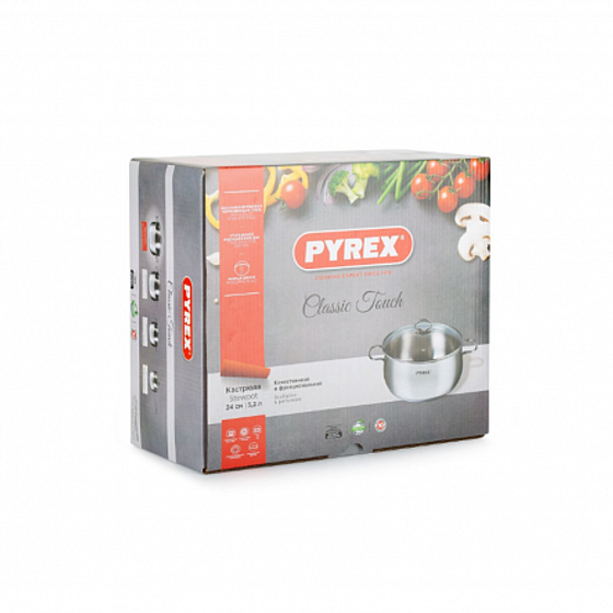 Кастрюля Classic Touch 18x8.5см 2.1л