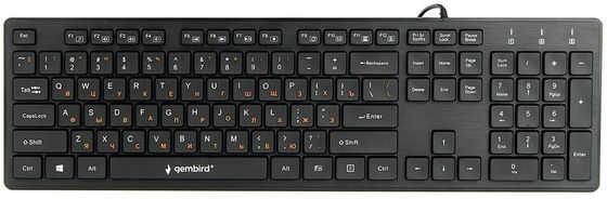 Клавиатура Gembird KB-8360U проводная шоколадный