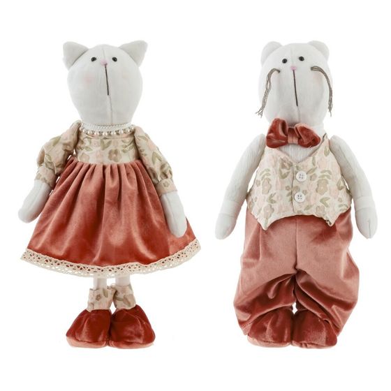 Игрушка набивная &quot;Кот/Кошка&quot;, L16 W11,5 H36 см, 2в.