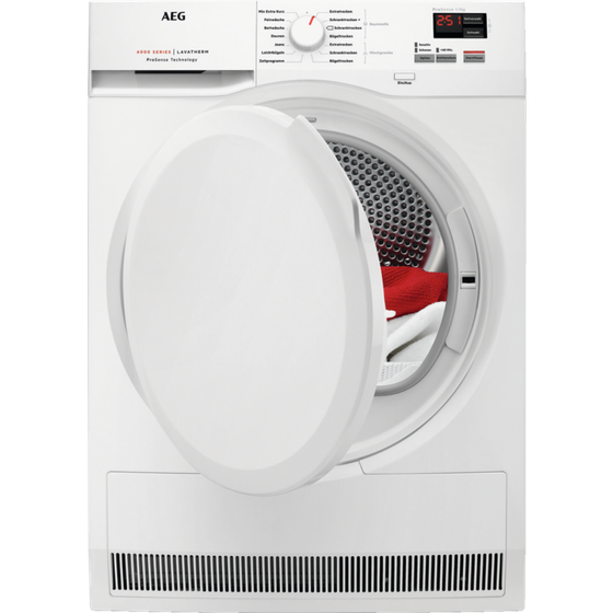 Сушильная машина AEG T6DB40370 белый 7кг