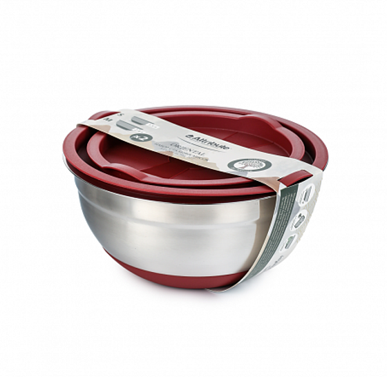 Набор мисок с крышками ORIENTAL 2шт 1.5л2.4л