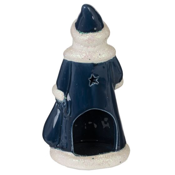 Подсвечник &quot;Дед Мороз&quot;, L9 W7,5 H16 см, 2в.