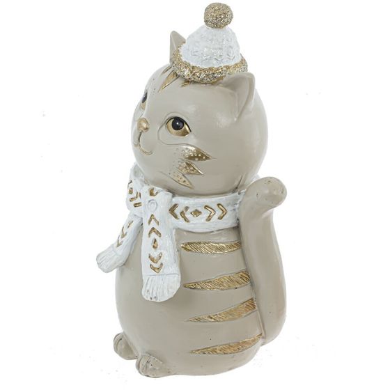 Фигурка декоративная &quot;Кот&quot;, L9 W9 H18 см, 2в.