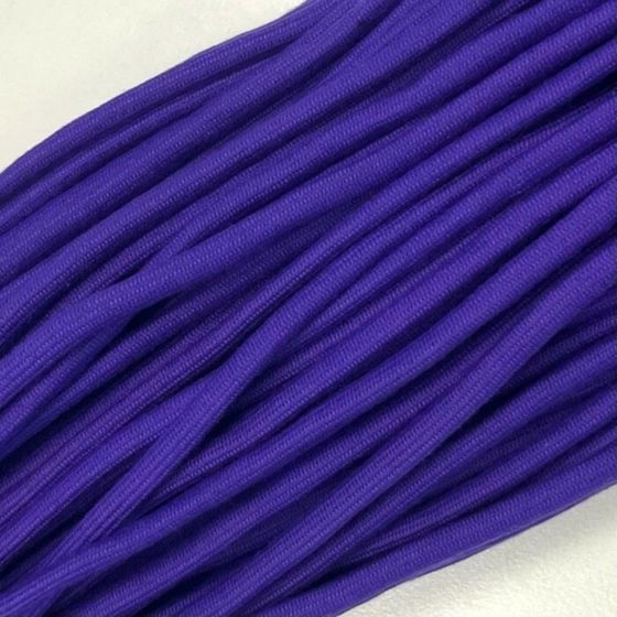 Шнур с наполнителем, цвет фиолетовый