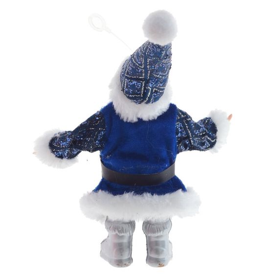 Дед Мороз (блок 12 шт) ,, L11 W4 H16 см, 2в.