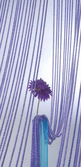 !09 Шенилловые занавески HomeDeco 90*200 см. Цвет сиреневый