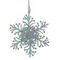 Украшение новогоднее &quot;Снежинка&quot;, L11 W1,5 H13 см, 2в.