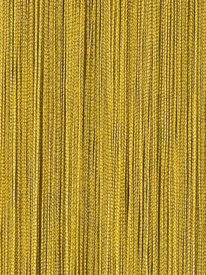 !09 Нитяная занавеска цвет горчичный (300*300)