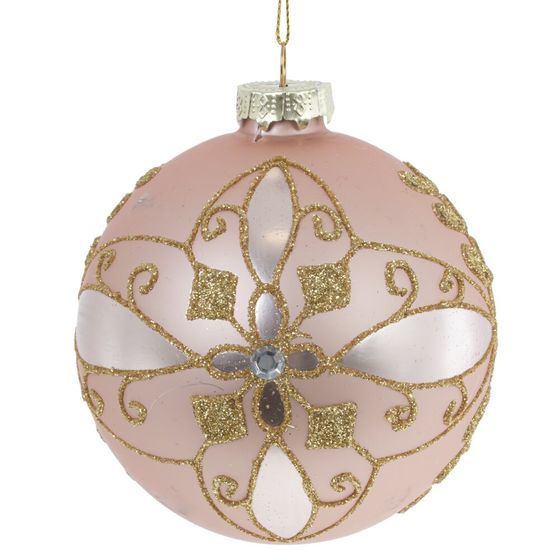 Набор из 9шт Украшение новогоднее "Шар", D 10 см, L33 W32 H10,5 см