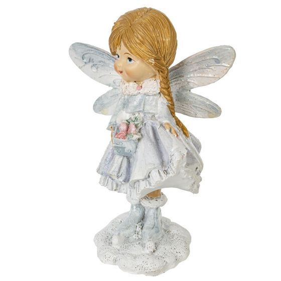 Фигурка декоративная &quot;Девочка-фея&quot;, L8 W8,5 H11 см
