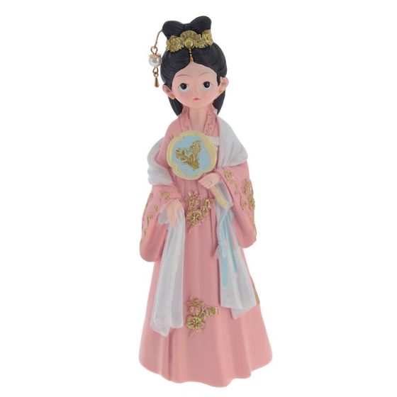 Фигурка декоративная &quot;Гейша&quot;, Д7 Ш5 В17 см, 4в.