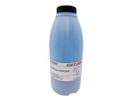 Тонер Cet PK206 OSP0206C-100 голубой бутылка 100гр. для принтера Kyocera Ecosys M6030cdn/6035cidn/6530cdn/P6035cdn