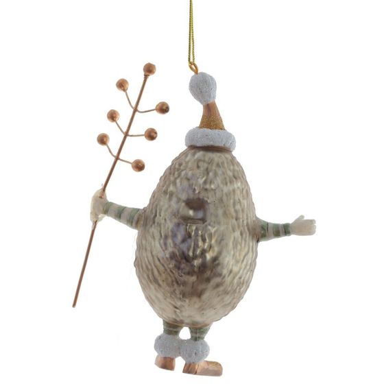 Украшение новогоднее &quot;Ежик&quot;, L9,5 W5 H12 см