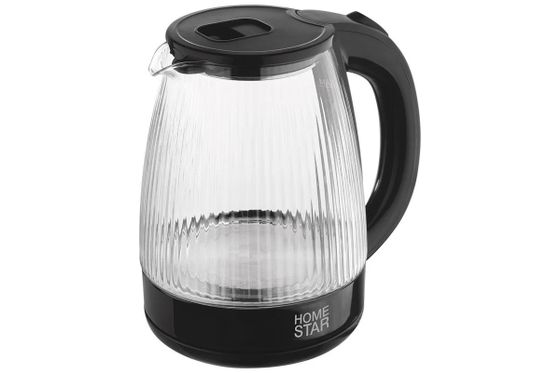 Чайник электрический Homestar HS-1045 1,8л 1500Вт черный