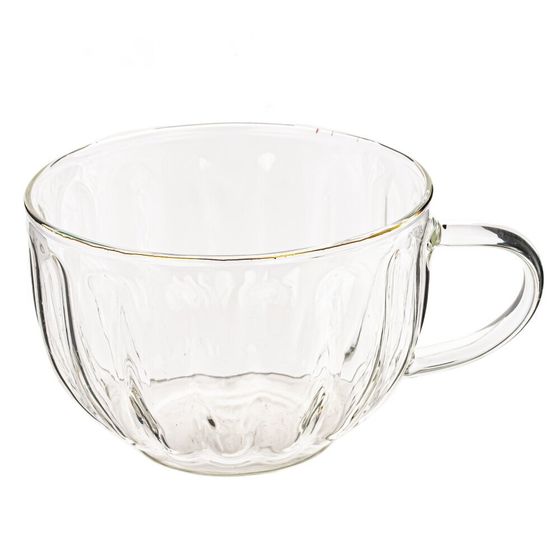 Кружка с блюдцем и ложкой 300 мл, L15 W15 H6,5 см, дизайн микс