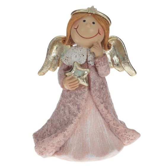 Фигурка декоративная &quot;Ангел&quot;, L8 W5,5 H10,5 см, 2в.