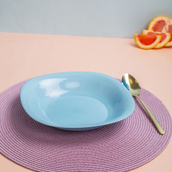 Тарелка суповая КАРИН ПАРАДАЙЗ БЛЮ 21см