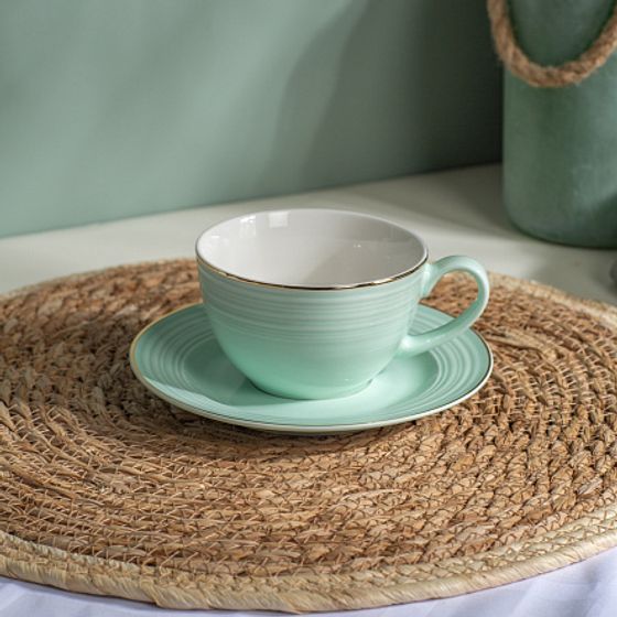 Чайная пара FIESTA мятный 220мл