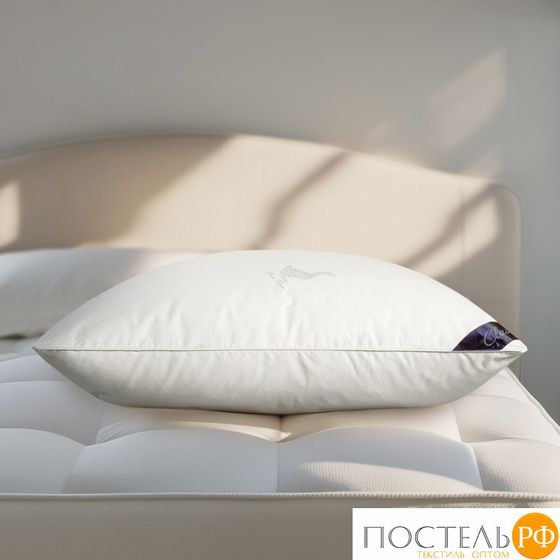 CLASSIC by T ПУШЭ Подушка 70х70, 1пр. хлопок-тик/пух-перо