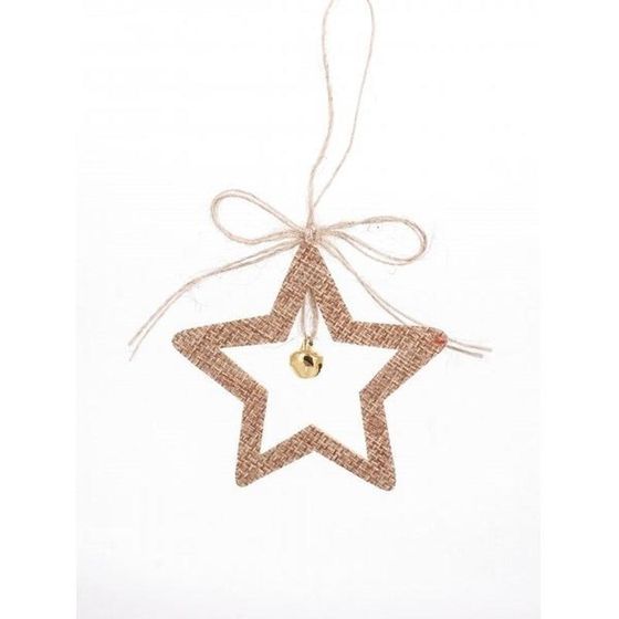 !09 Набор из 4-х новогодних украшений "Звезды"