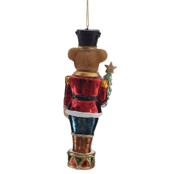 Украшение новогоднее "Медвежонок", L5 W4 H16 см