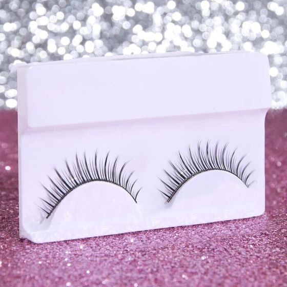 !09 Комплект из 2-х наборов - Ресницы накладные «Лучики», цвет чёрный