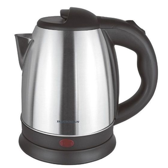 Чайник электрический Backman BM-TEA 719 1л 2200Вт серебристый