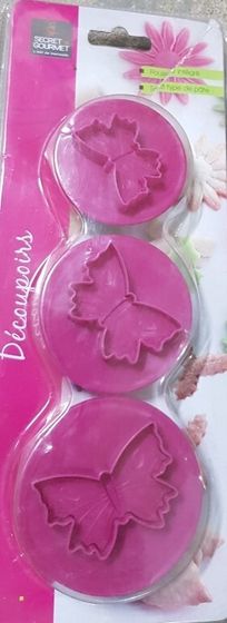 !09 Набор 6 штампов - Форма-штамп для печенья &quot;Листья&quot;+ &quot;Бабочки&quot;