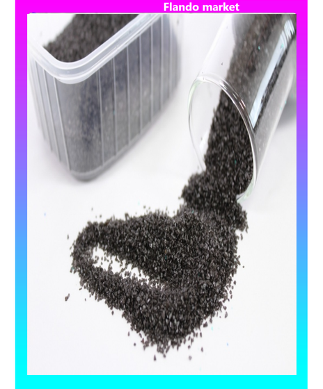 !09 Песок цветной , цвет черный , 400 г