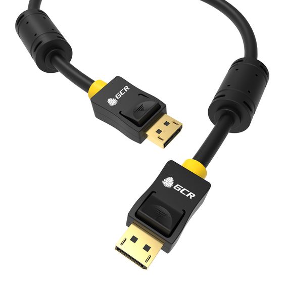 Кабель GCR PROF DisplayPort(m) -- DisplayPort(m) 8K 3м ферр.кольца черный (GCR-51915)