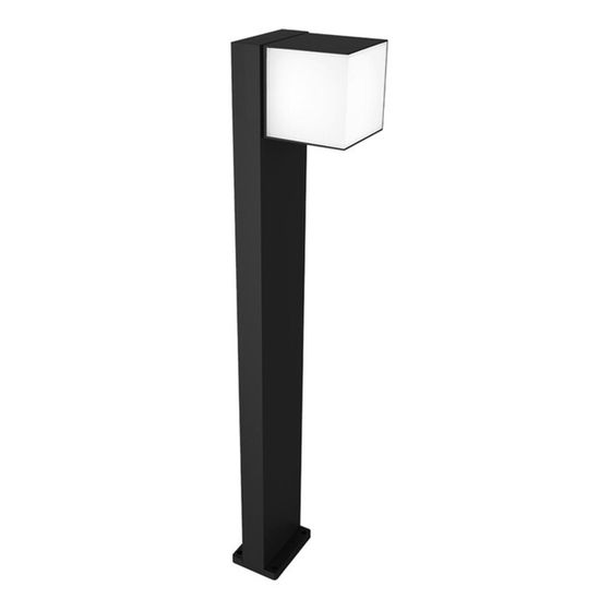 Светильник ландшафтный Arte Lamp Belgrade A5193PA-1BK, LED, 12 Вт, 10х14х75 см, 500 Лм, чёрный