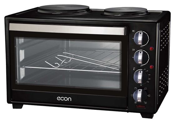 Мини-печь с плитой Econ ECO-GP3222MO 32л 1600Вт черный