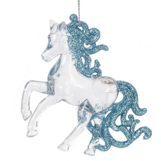Украшение новогоднеe &quot;Лошадь&quot;, L10 W3 H9,5 см