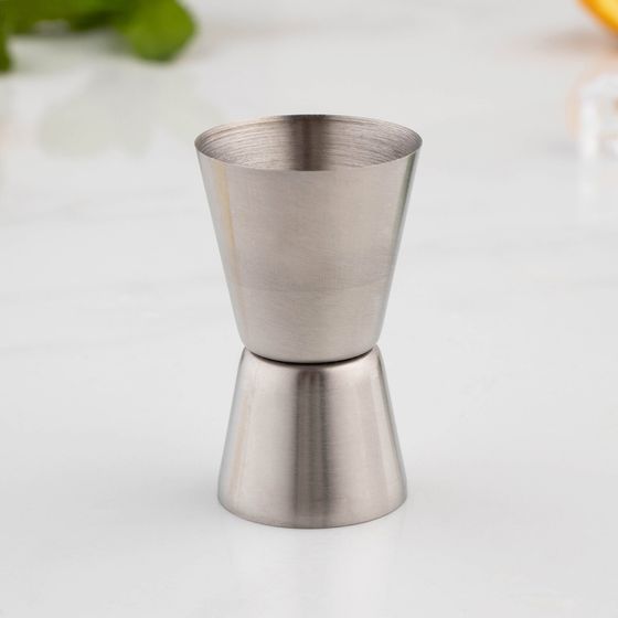 !09 Набор для бара «Биг Джон», 5 предметов: щипцы, стрейнер, ложка, шейкер, джиггер, нержавеющая сталь