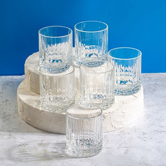 Набор стаканов ЧИКАГО низкий 300мл 6шт