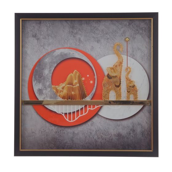 Набор из 3-х панно, L138 W5,5 H59 см