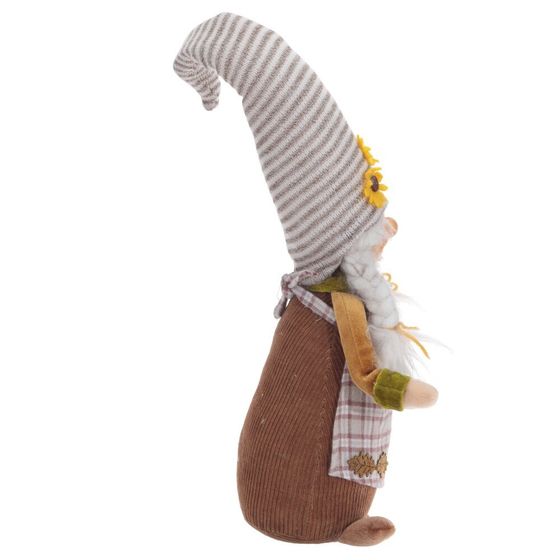 Игрушка набивная "Гном", L20 W13 H55 см, 1 штука, дизайн микс