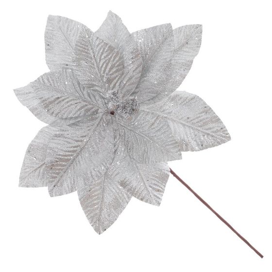 Цветок искусственный &quot;Пуансеттия&quot;, L30 W30 H39 см, 2в.