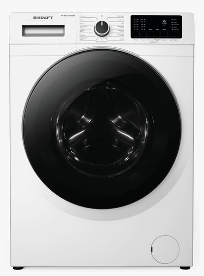 Стиральная машина Kraft KF-MDS12146W белый 12кг 1400об/мин с паром инвертор