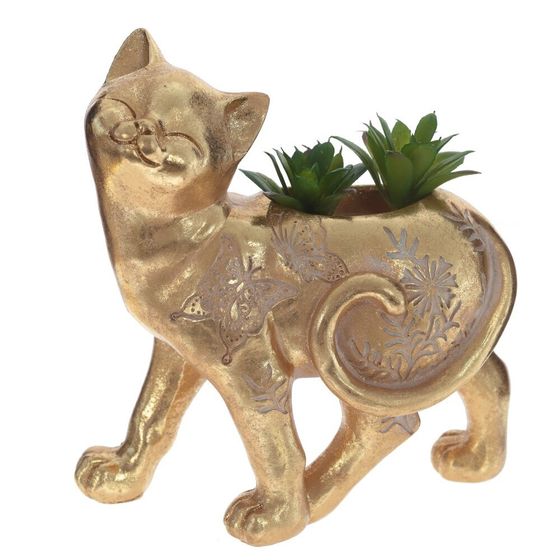 Фигурка декоративная &quot;Кошка&quot;, Д18 Ш9 В19,5 см